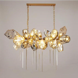 Modern Wine Glass Shape Chandelier Italian Light Luxury Light Fixture for Dining Room/Living Room - view 28
