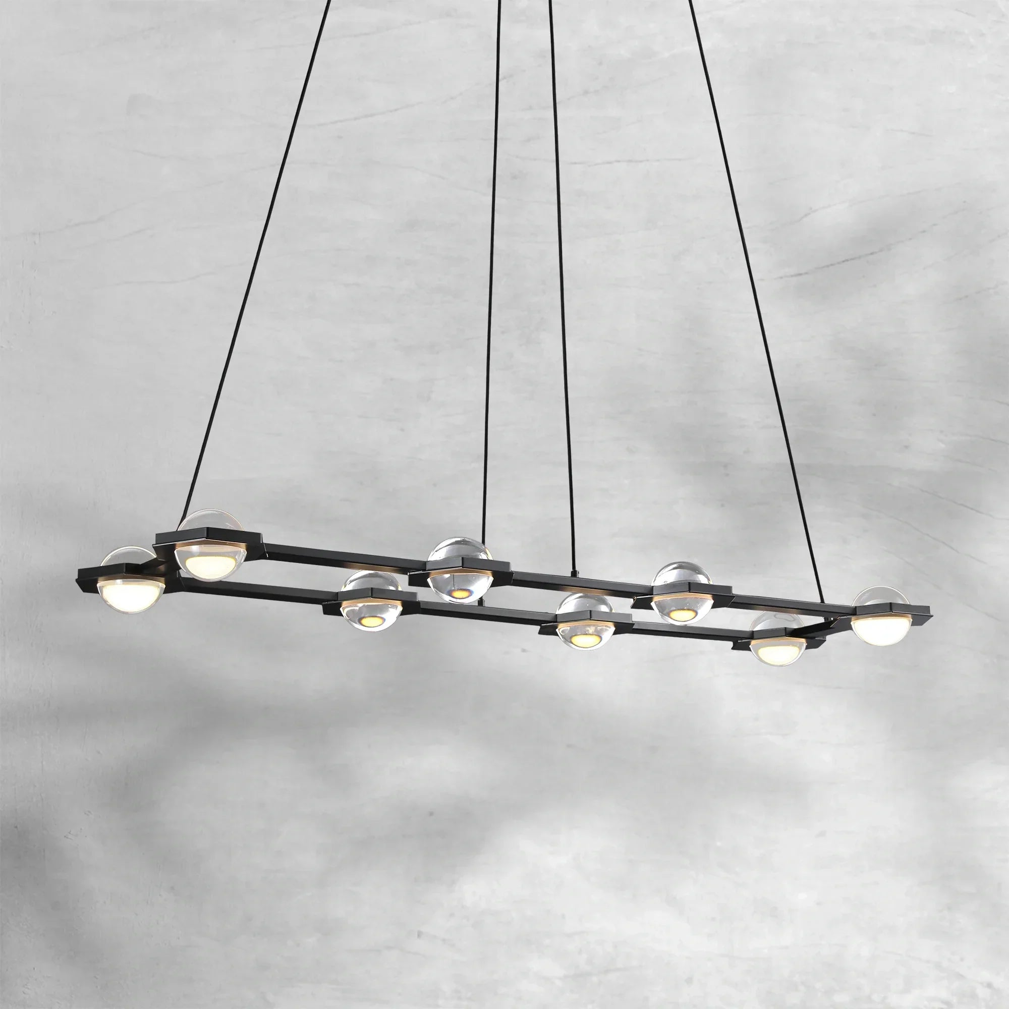 Eclatamt Rectangular Chandelier 54"72"
