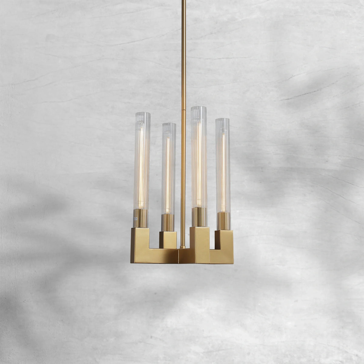 Chantelle Glass Pendant Lighting, chandelier - view 3
