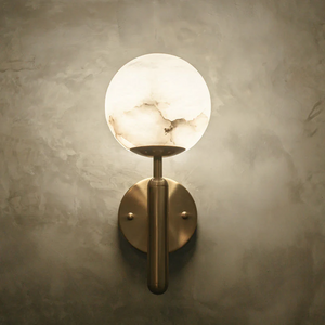 Renata Alabaster Global Wall Sconce - view 2