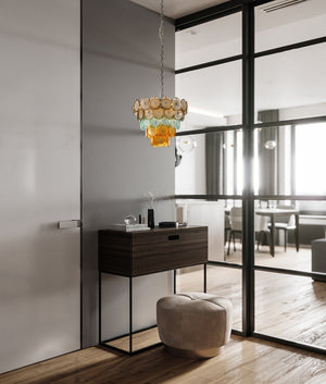Bettina Round Chandelier, glass - view 6