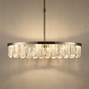 Selene Linear Crystal Chandelier - view 4