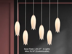 Elegant Flower Chandelier For Foyer/ Staircase - view 19