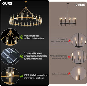 70 Inch Wagon Wheel Chandelier - view 12
