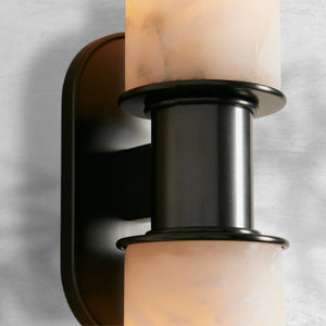 Harlin Alabaster 2-Light Wall Sconce, chandelier - view 6
