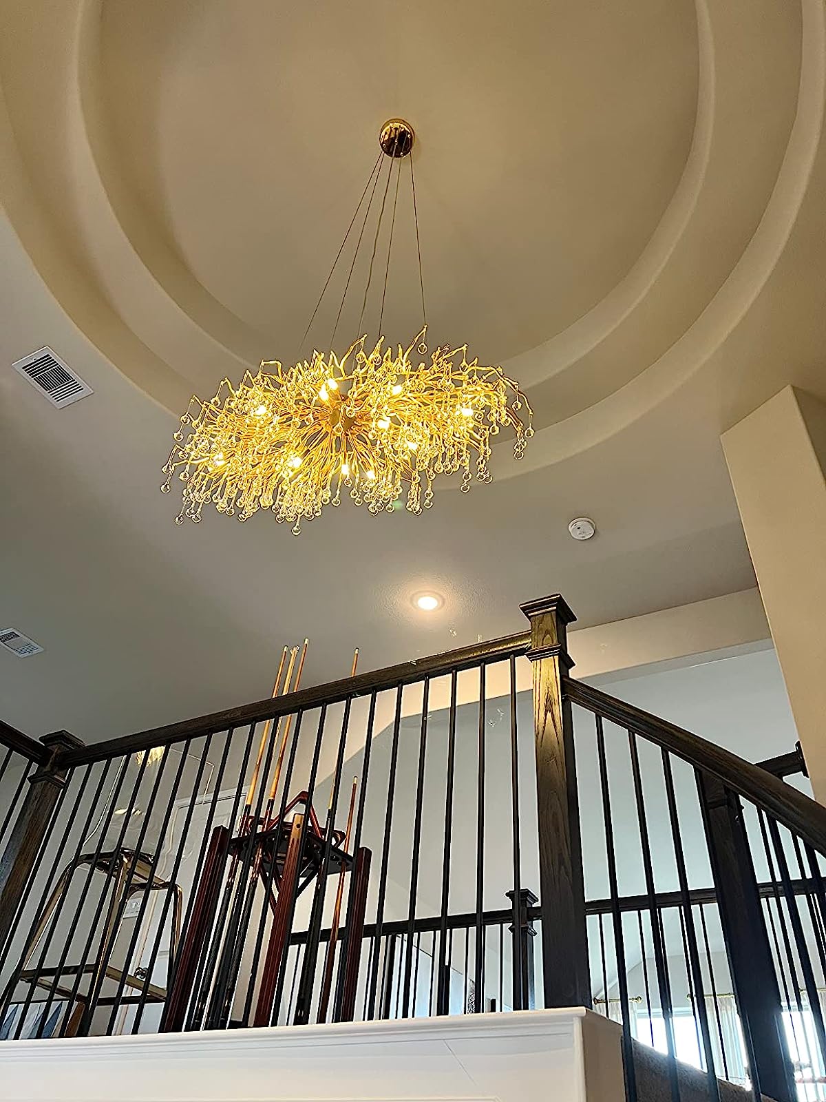 Stunning Tree Branch Crystal Chandelier with Clear Teardrop-shaped for Living/Dining Room - view 24