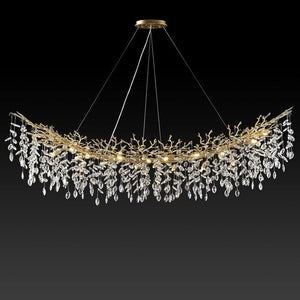 Modern Crystal Tree Branch Chandelier - view 4