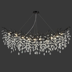 Modern Crystal Tree Branch Chandelier - view 17
