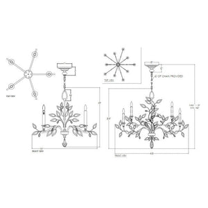 Whisper Chandelier - view 2