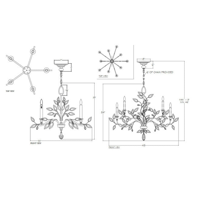 Whisper Chandelier - view 2