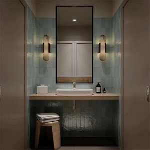 Rowan Modern Alabaster Wall Sconce 20"H, 28"H - view 7
