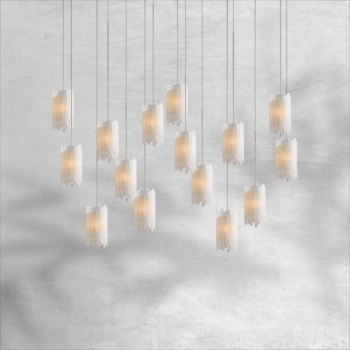 Gianna Rectangular Chandelier 15/30 Light - view 3