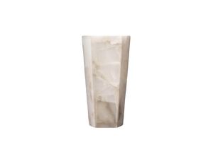 Alabaster Large Hexagonal Sconce, wall sconce - view 2