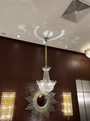 Luxury Empire Branch Crystal Chandelier Pendant Light for Entryway and Foyer - view 5