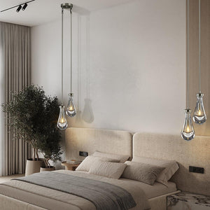 Raindrop 2-Light Rod Round Chandelier - view 6