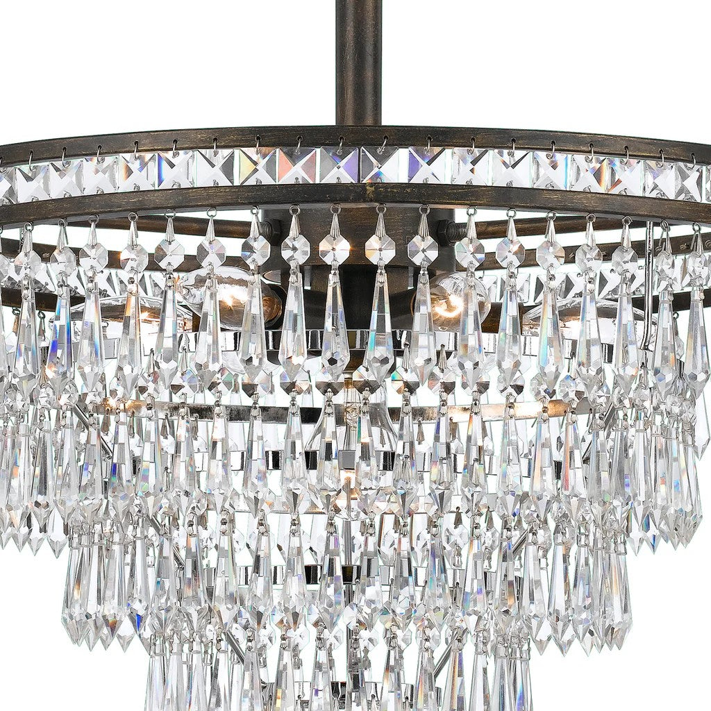 Mersor 7 Lights Chandelier 20''D - view 5