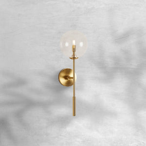 Apollo Glass Ball Wall Sconce - view 3