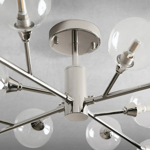 Apollo Moder Glass Ball Flushmount 20''36''47'', flush mount - view 18