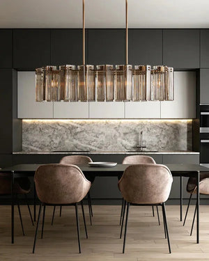 Delsie Oval Chandelier 51''63''72'' - view 7