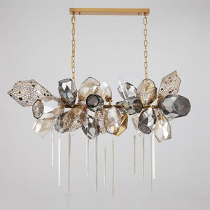 Modern Wine Glass Shape Chandelier Italian Light Luxury Light Fixture for Dining Room/Living Room - view 29
