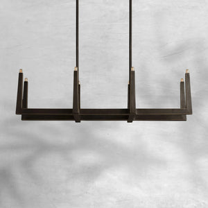 Emmet Linear Chandelier 48''60''72''W - view 21