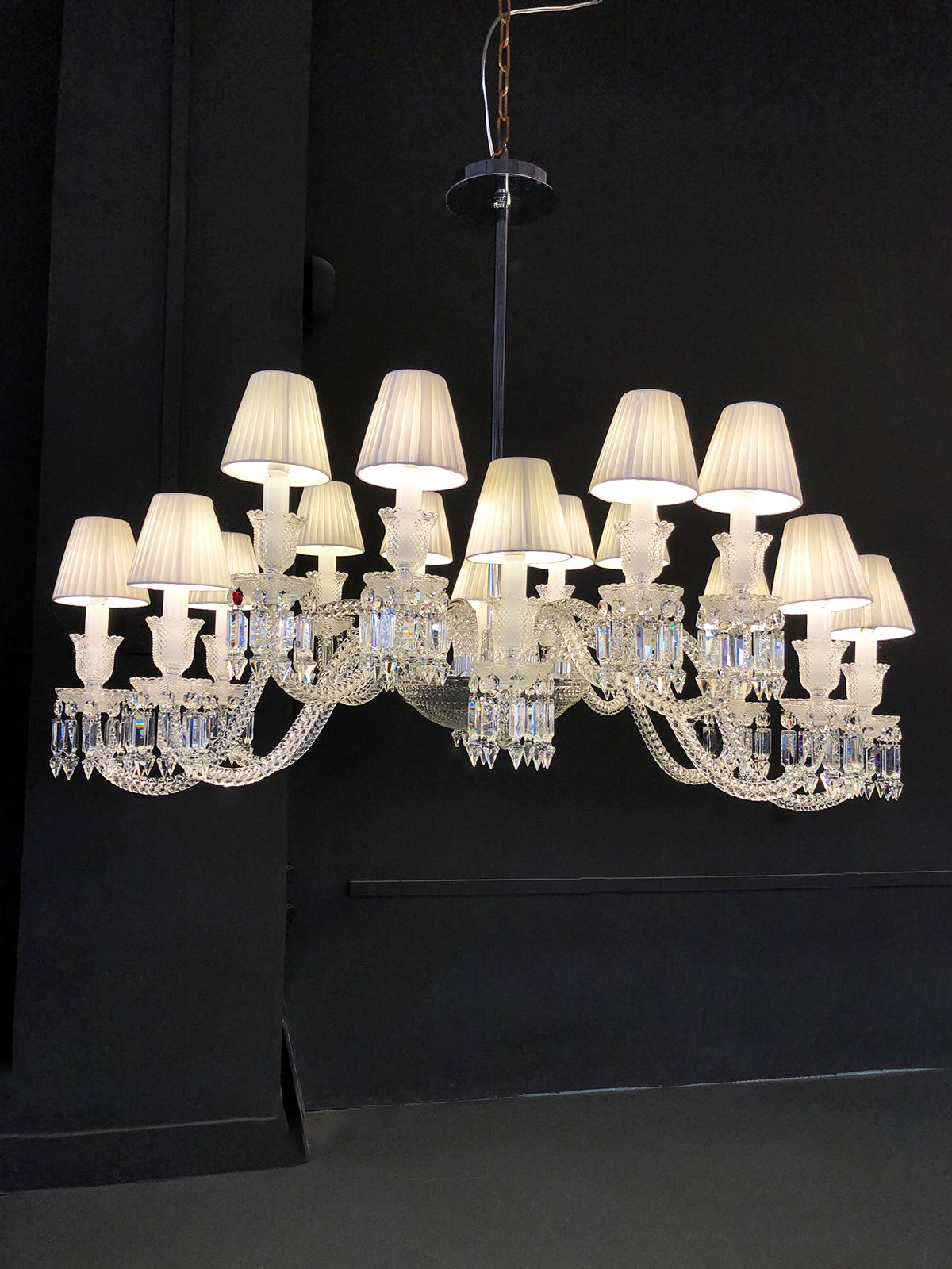 Bakala Luxury Ellipse Crystal Chandelier - view 3
