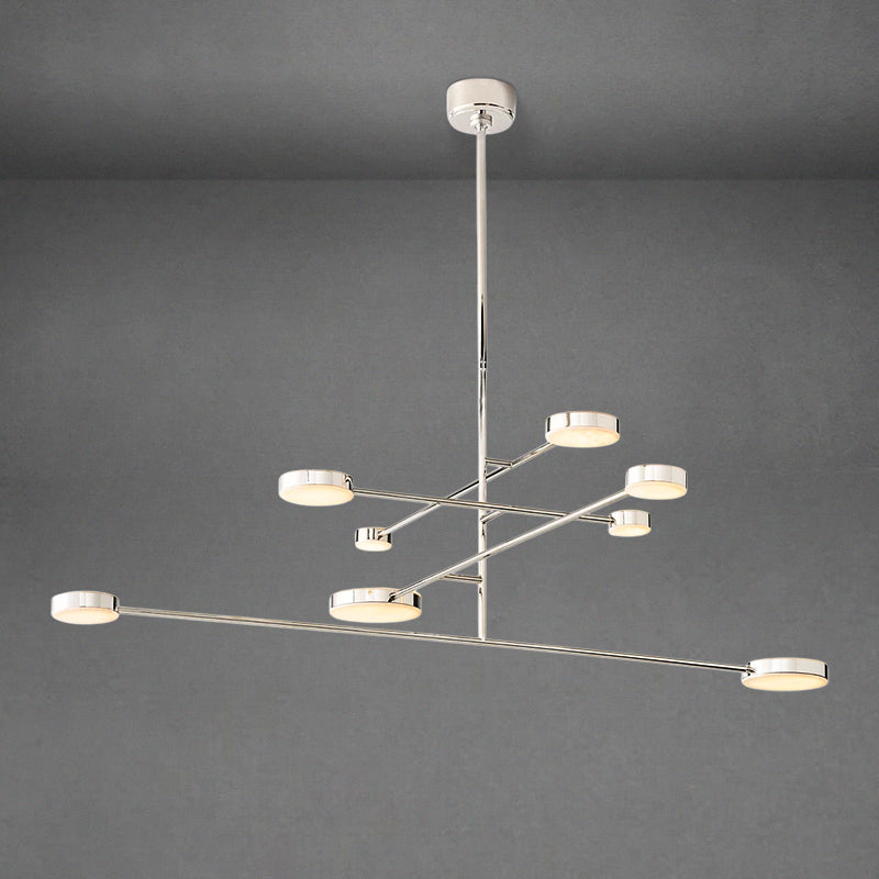 Alaric Mobile Chandelier 60", alabaster - view 8