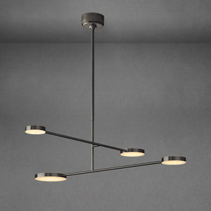 Alaric Mobile Chandelier 36", alabaster - view 4