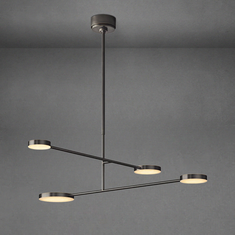 Alaric Mobile Chandelier 36", alabaster - view 4