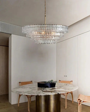 Ghiaccio Round Chandelier 24"36"48"60" - view 14