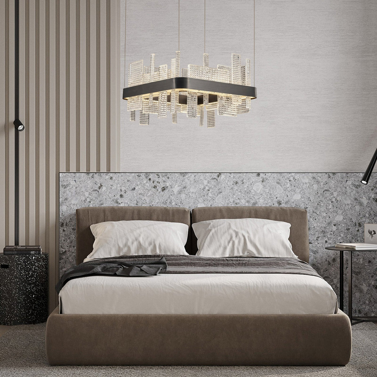 Lyra Glass Pendant Light 19.7" - view 5