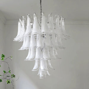 Virelia Tiered Glass Chandelier - Gold - view 13