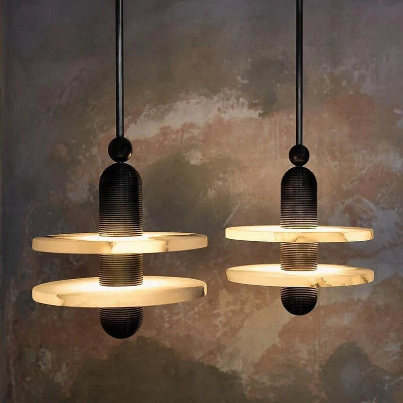 Ophelia Alabaster Pendant Light, chandelier - view 7