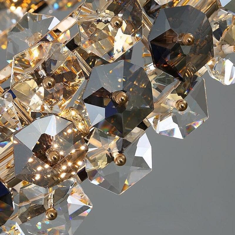 Fashion Long Crystal Chandelier W 37" - view 4