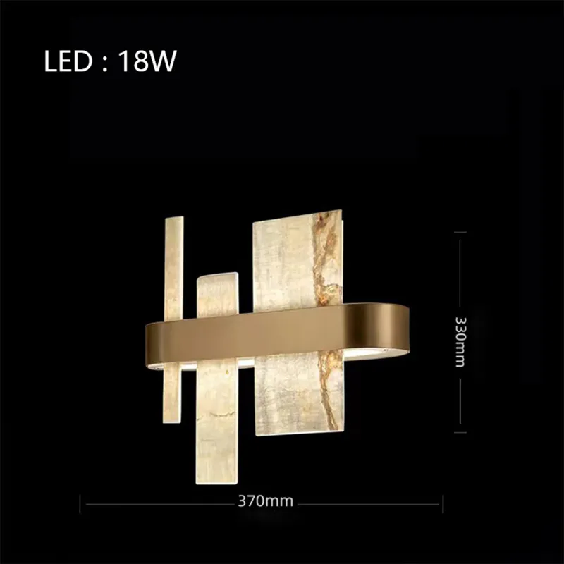 Alabaster Acropolis LED Wall Sconce - view 3