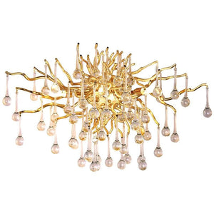Rain Tree  Crystal Teardrop Wall Sconce Gold Diameter 17" - view 3