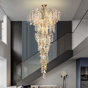 Long Vine Staircase Chandelier 78.7" 110" - view 5