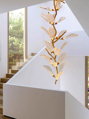 Creative Bionic Resin Leaves Chandelier for Living Room/Dining Room/Staircase - view 7