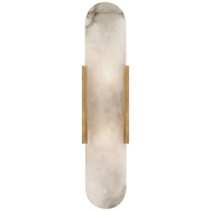 Rowan Modern Alabaster Wall Sconce 20"H, 28"H - view 2