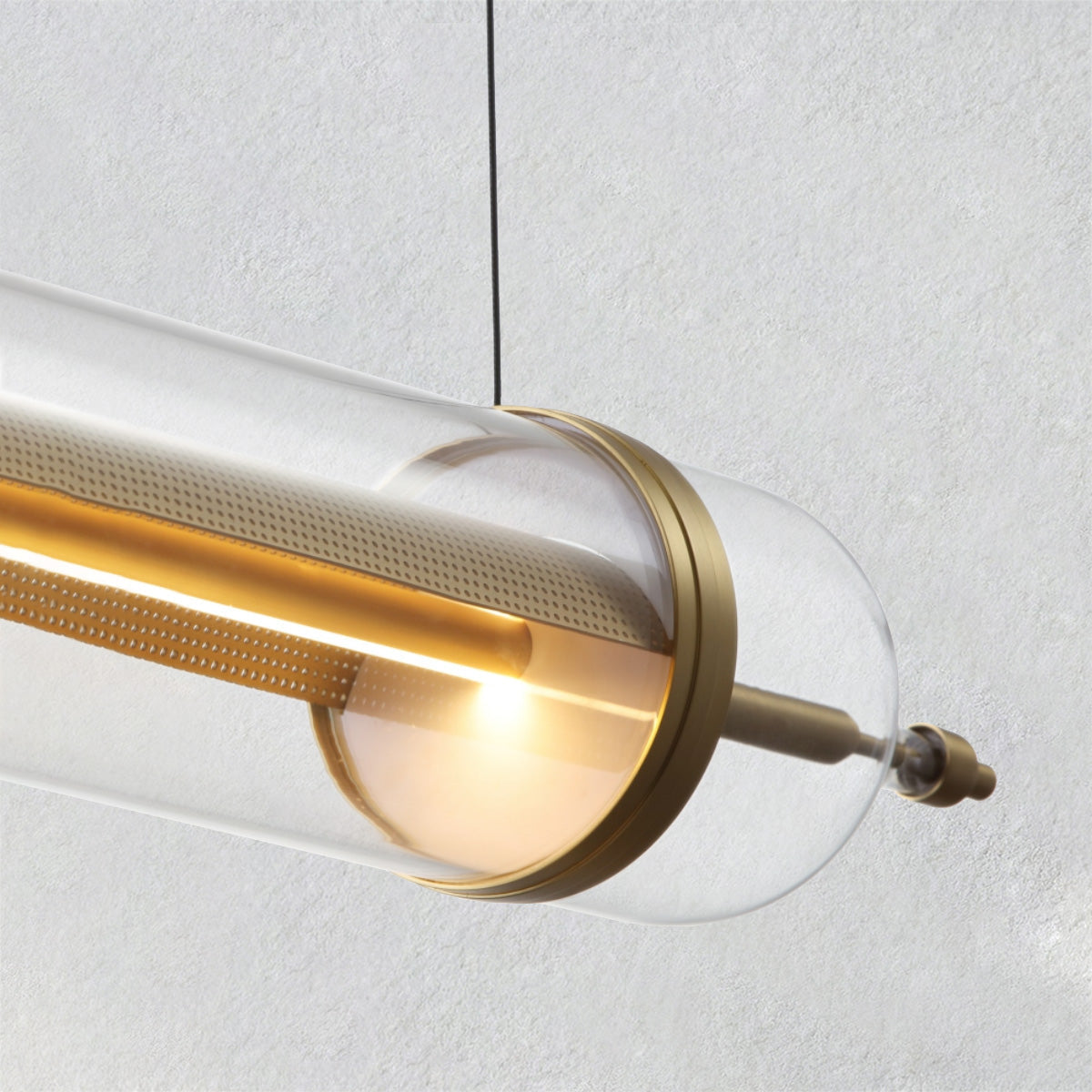 Ethereal Linear Glass Chandelier - view 4