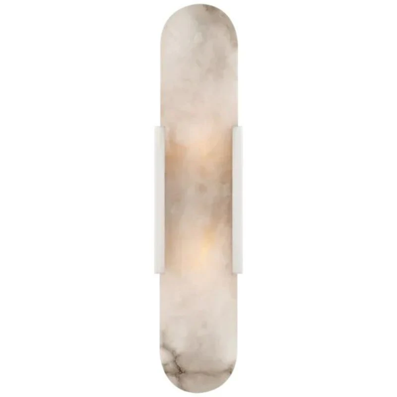 Rowan Modern Alabaster Wall Sconce 20"H, 28"H - view 3