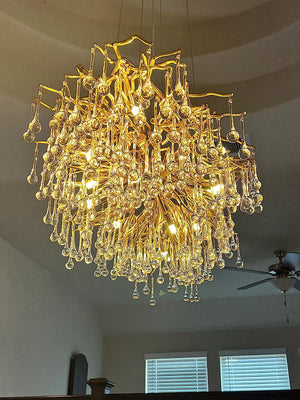 Stunning Tree Branch Crystal Chandelier with Clear Teardrop-shaped for Living/Dining Room - view 25