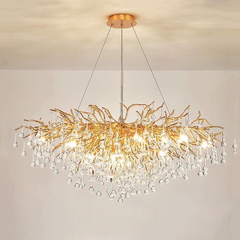 Teardrop Branch Tree Crystal Chandelier - view 3