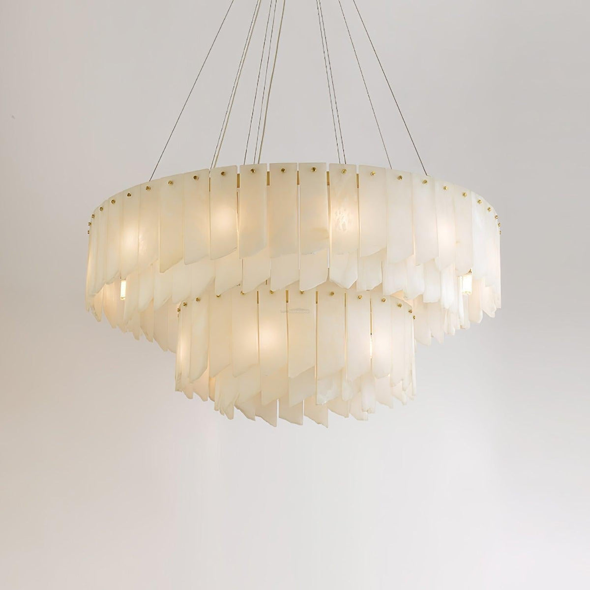 Alabaster Cascade Tiered Chandelier 27.6 - view 13
