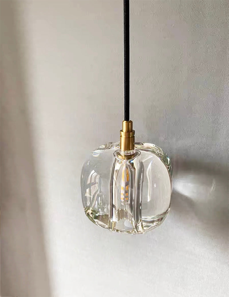 Bedroom Pendant Lighting Smoke Grey Clear Color - view 5