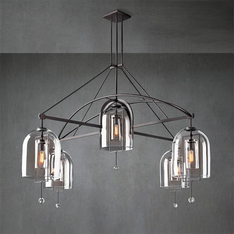 Fable Grand Round Chandelier 85" -5 Lights