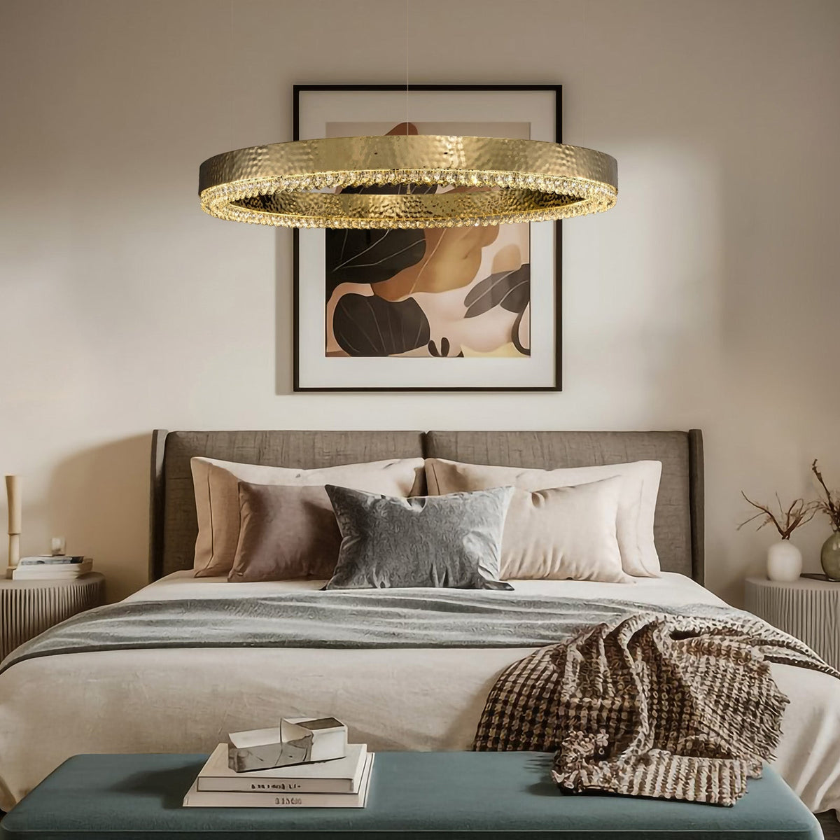 Hudson Crystal Modern Pendant Light - view 17