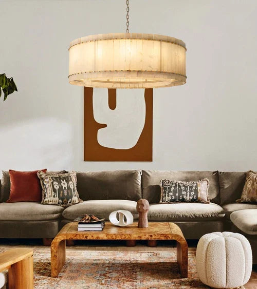Sienna Marcus Alabaster Round Chandelier - view 17