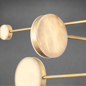 Alaric Mobile Chandelier 60", alabaster - view 9