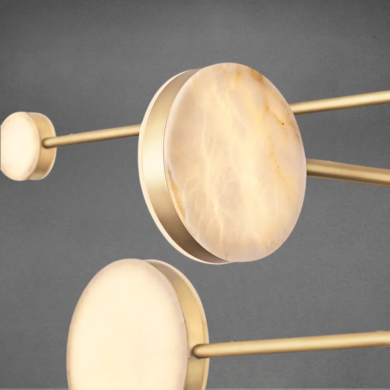 Alaric Mobile Chandelier 60", alabaster - view 9